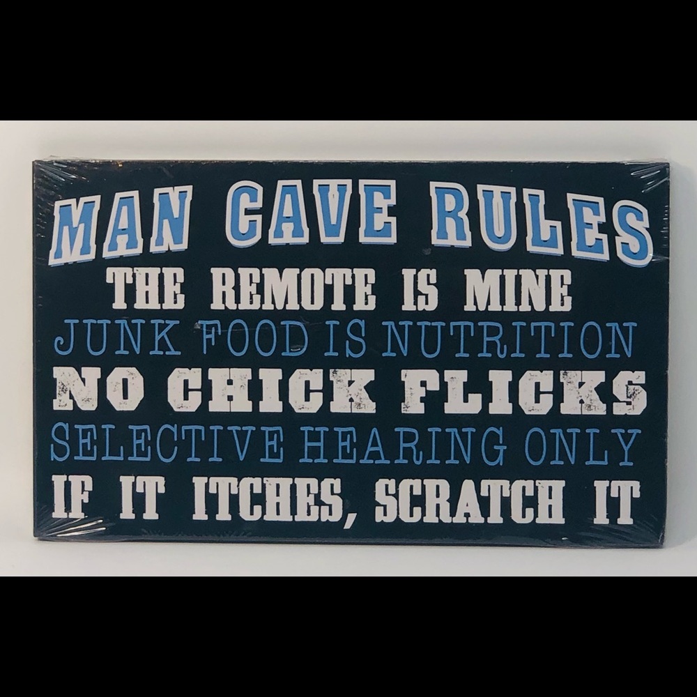 Man Cave Rules and Regulations